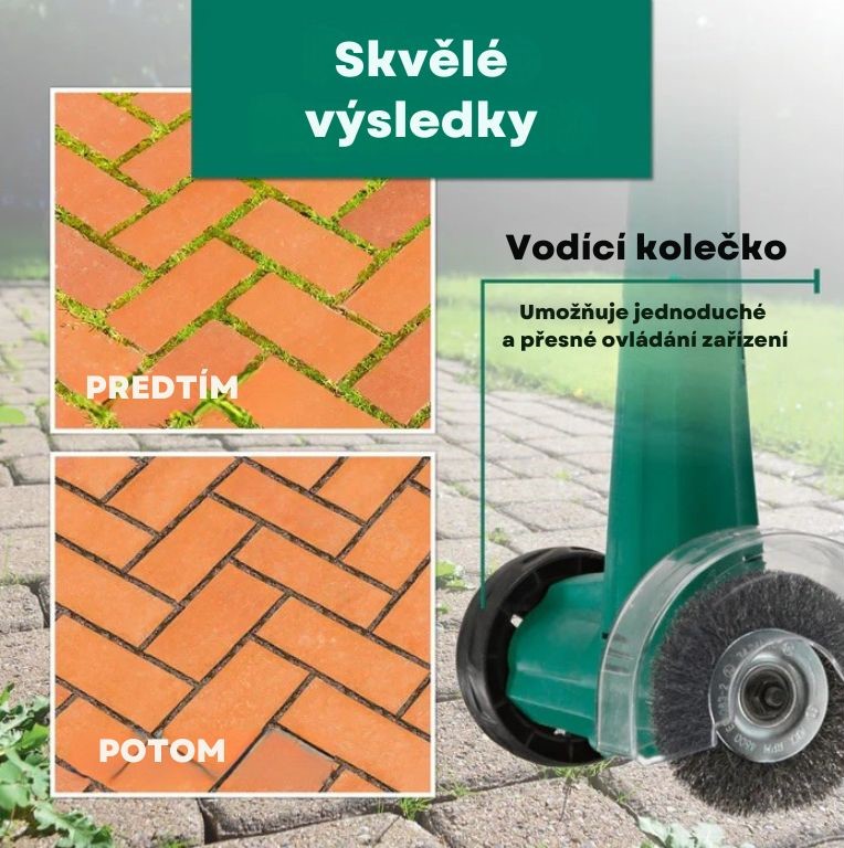EasyMaxx elektrický kotoučový odstraňovač kořenového plevele 02978 (4)